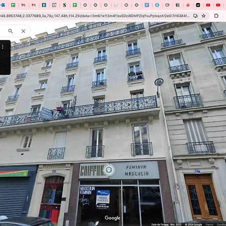 Апартаменты Charming 4 P Near Montmartre Париж